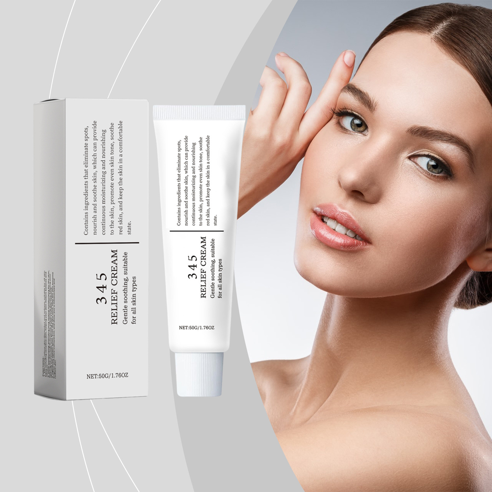 Skincare Glow Glowing - Crema hidratante antioxidante para aliviar las