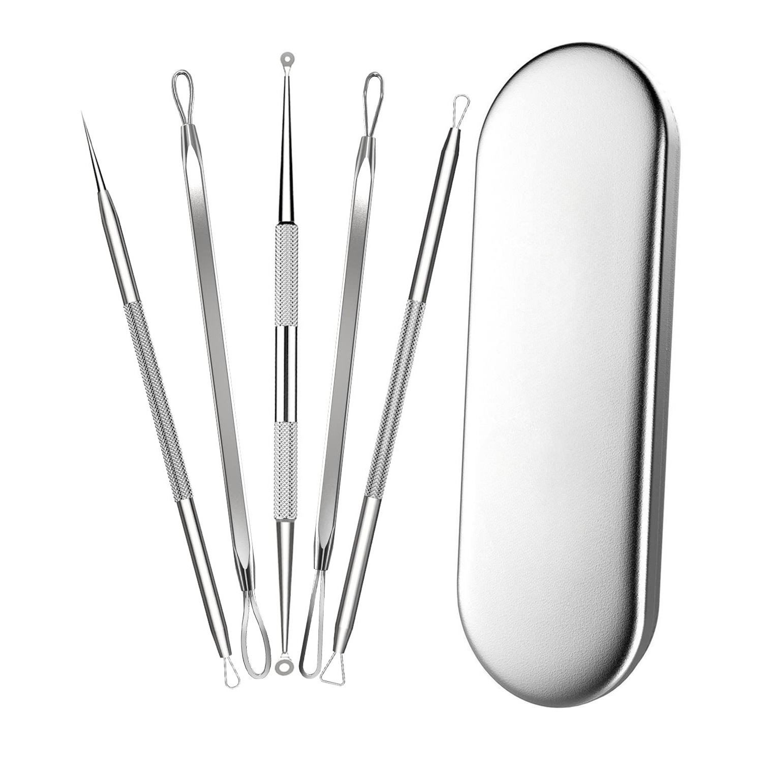 Kit de 5 Agujas de Acero Inoxi - Skincare Qv reseña y precio