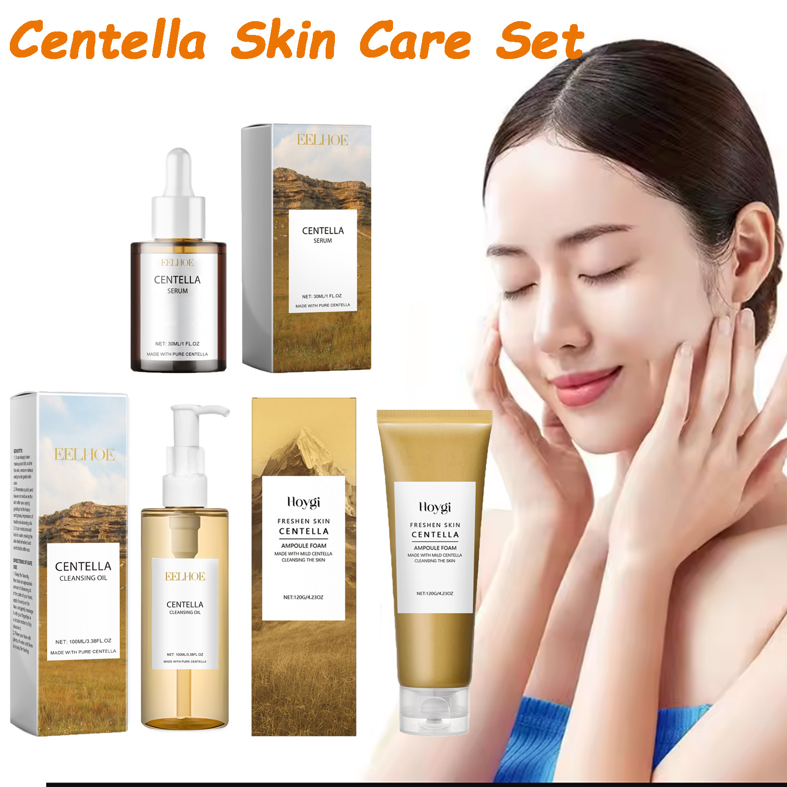 Centella-Juego de cuidado de l - Skincare Glow Glowing reseña y precio