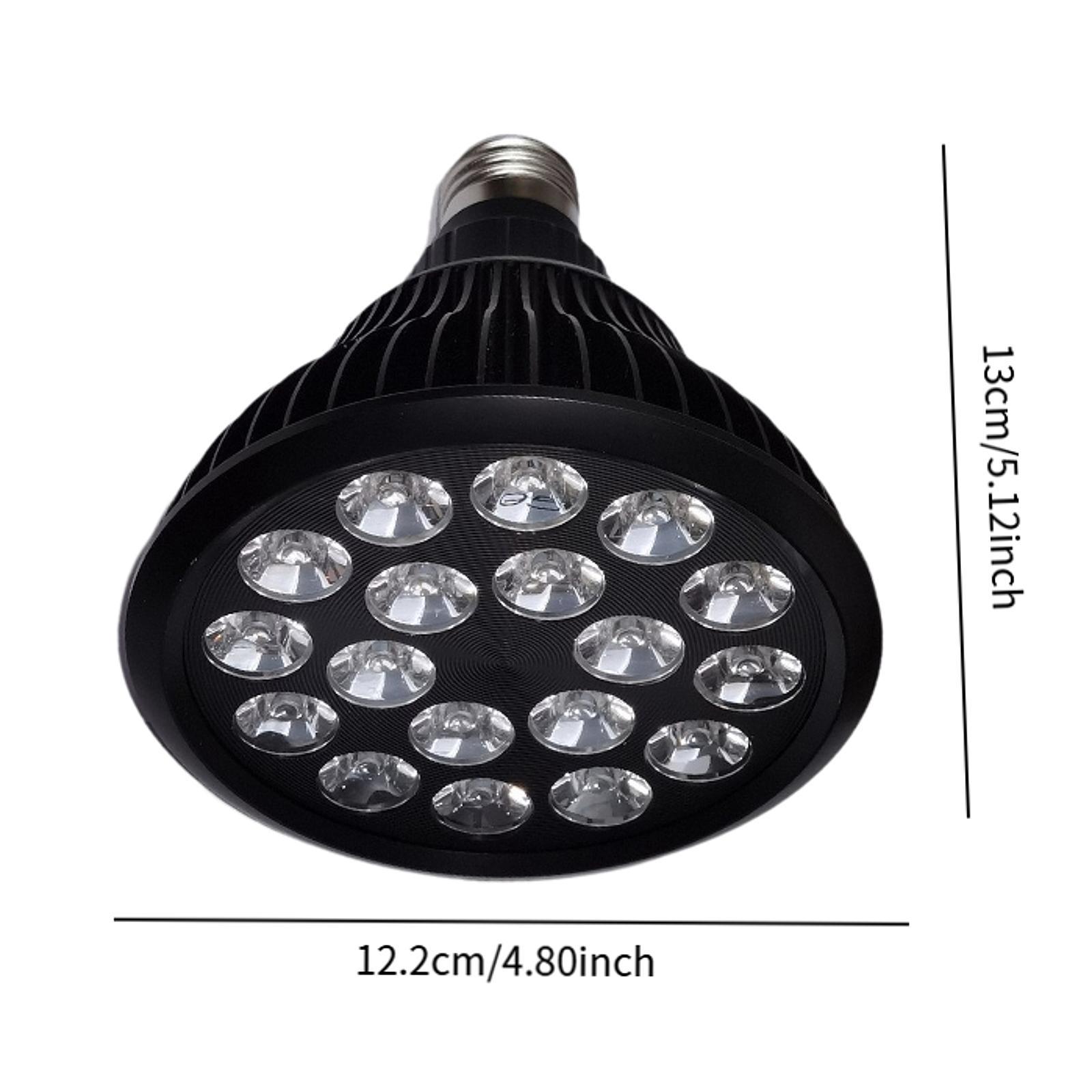 Bombilla LED E27 de 54W, Roja  - Skincare Only You reseña y precio