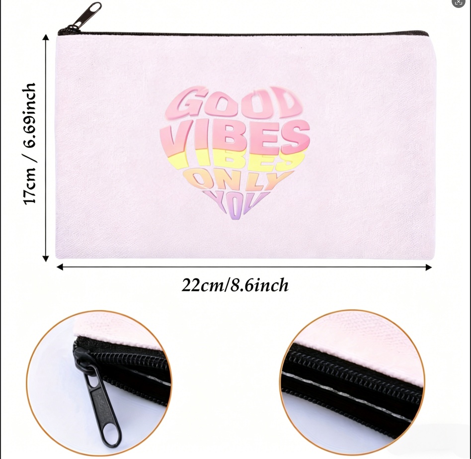 Bolsa de cosméticos de lona co - Skincare Only You reseña y precio