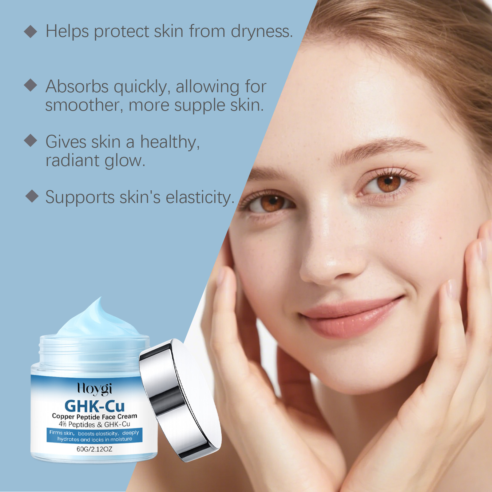 Crema facial antienvejecimient - Skincare Glow Glowing reseña y precio