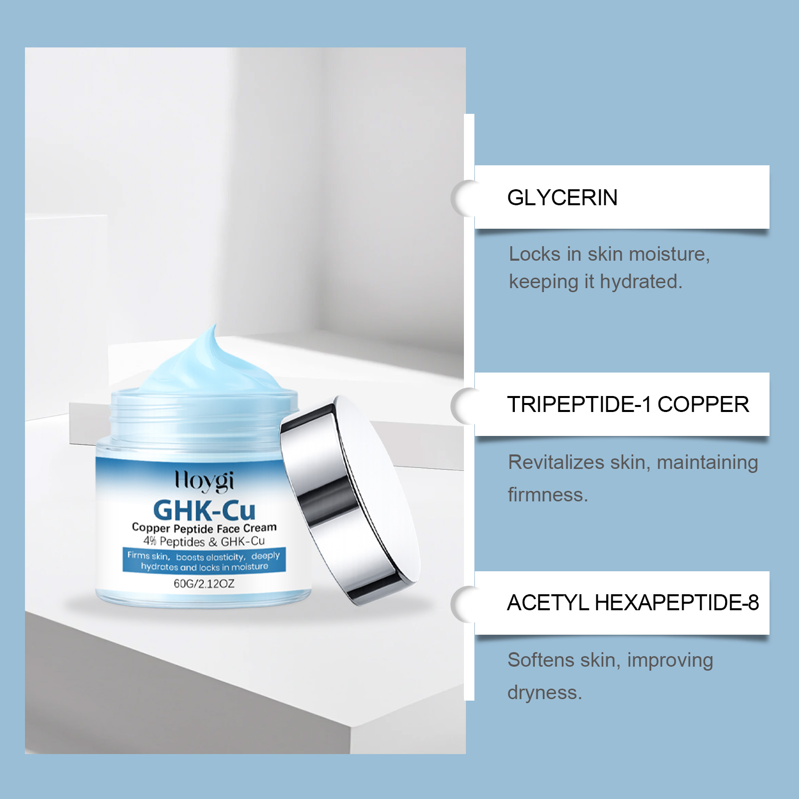 Crema facial antienvejecimient - Skincare Glow Glowing reseña y precio