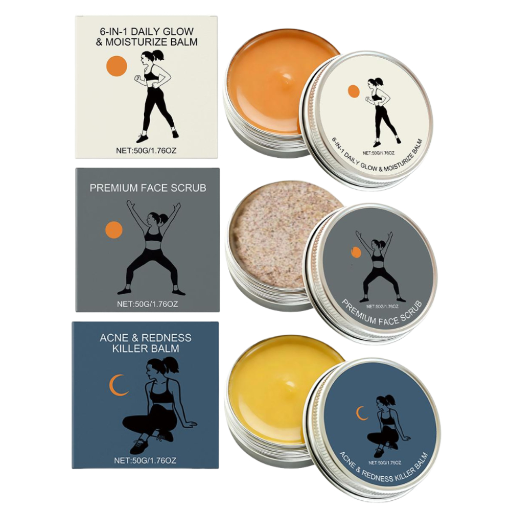 3 Tipos de Cuidado Facial de l - Skincare Glow Glowing reseña y precio